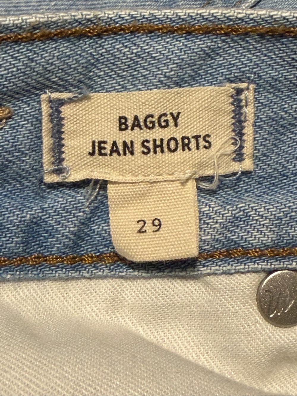 Madewell Baggy Jean Shorts - Picture 5 of 5